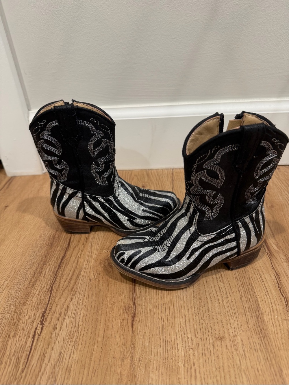 Toddler Leather Cowboy Boots
